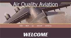 Desktop Screenshot of airqualityaviation.com